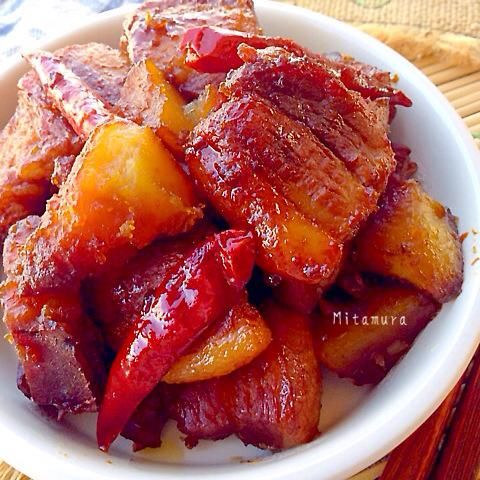 黑糖地瓜燒肉