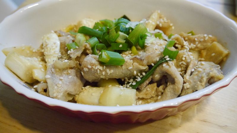 味噌炒豬肉