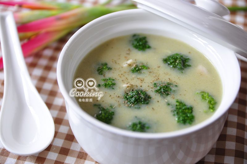 菱角花椰濃湯
