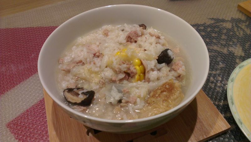 芋頭鹹稀飯(電鍋版)
