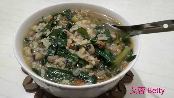 韭菜米豆粥【阿嬤ㄟ古早味】
