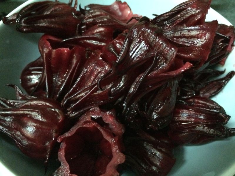 自製洛神花果醬