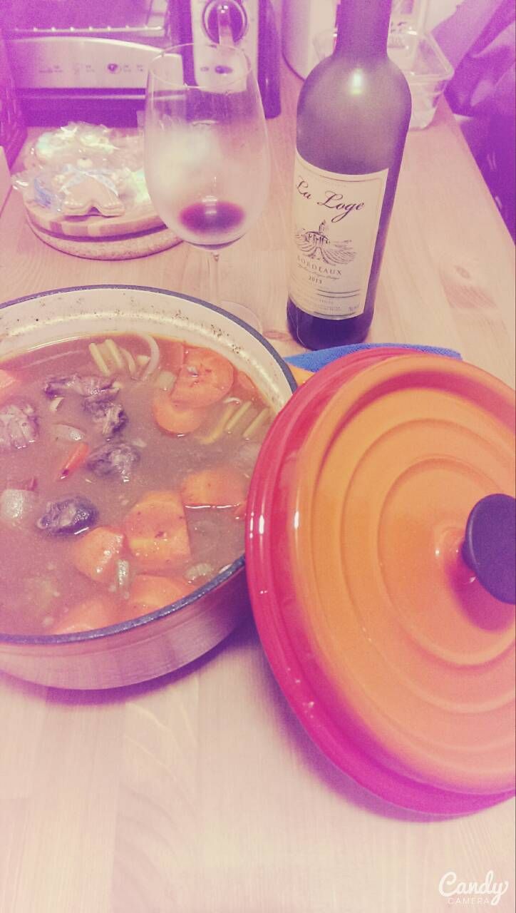 [鑄鐵鍋] 法式紅酒燉雞腿