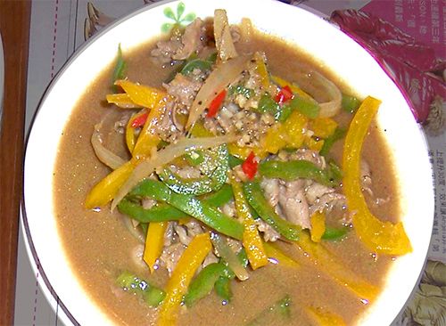 《5分鐘快炒》沙茶雙椒肉片