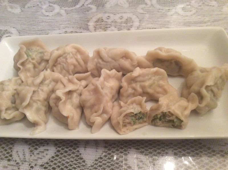 三鮮芫荽水餃