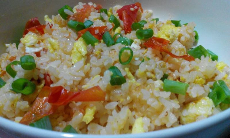 蕃茄黃金蛋炒飯【豆豆愛的料理】