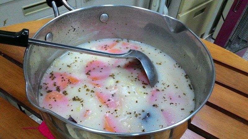 深夜的奶油燉菜(光泉鮮乳)