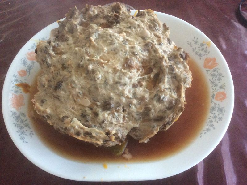 梅乾菜蒸肉餅