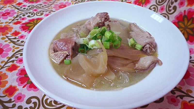 酸菜鴨肉冬粉