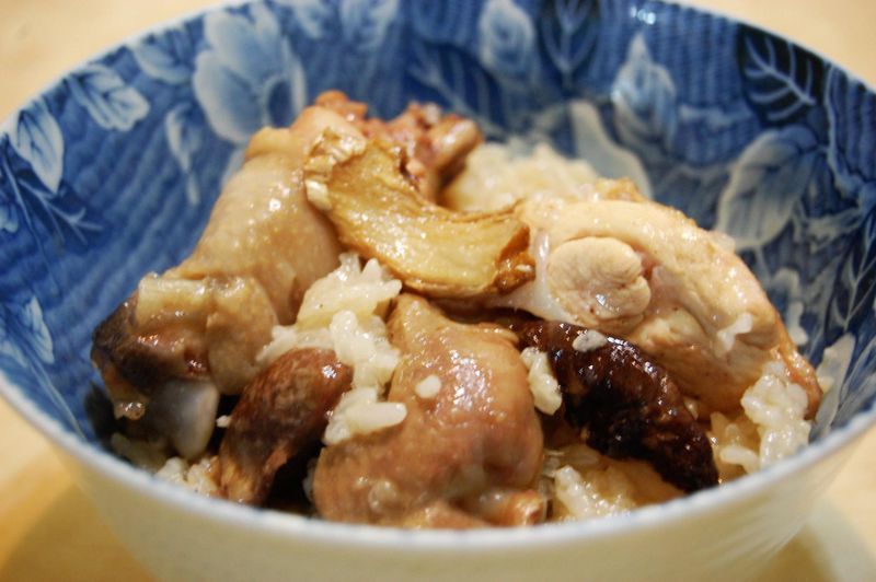 麻油雞米糕