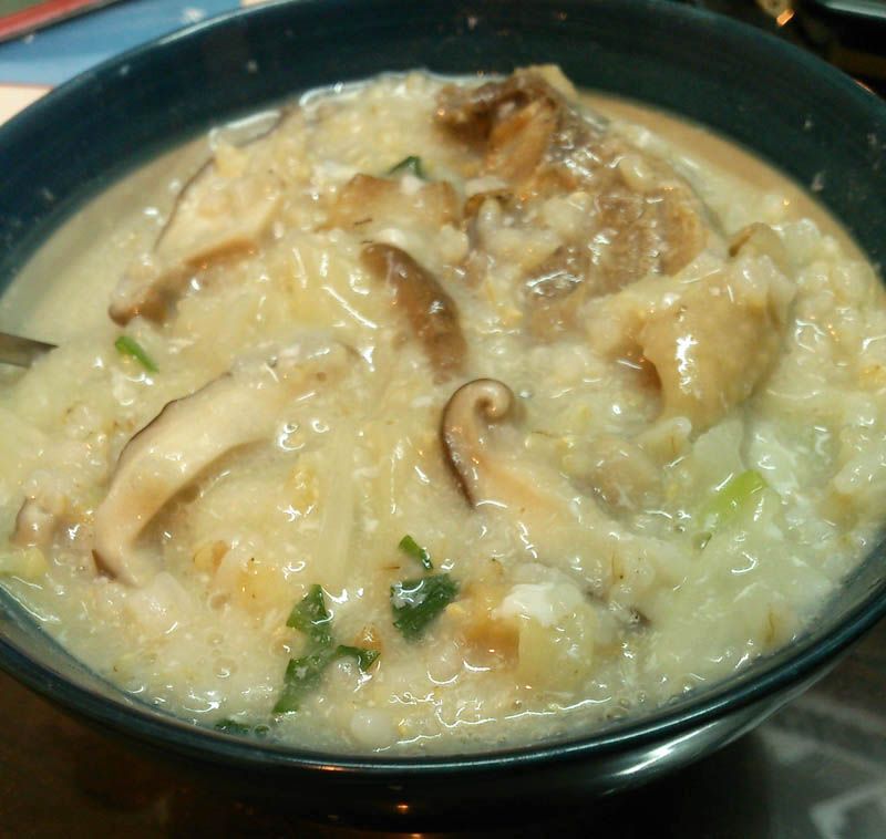 麻油雞粥