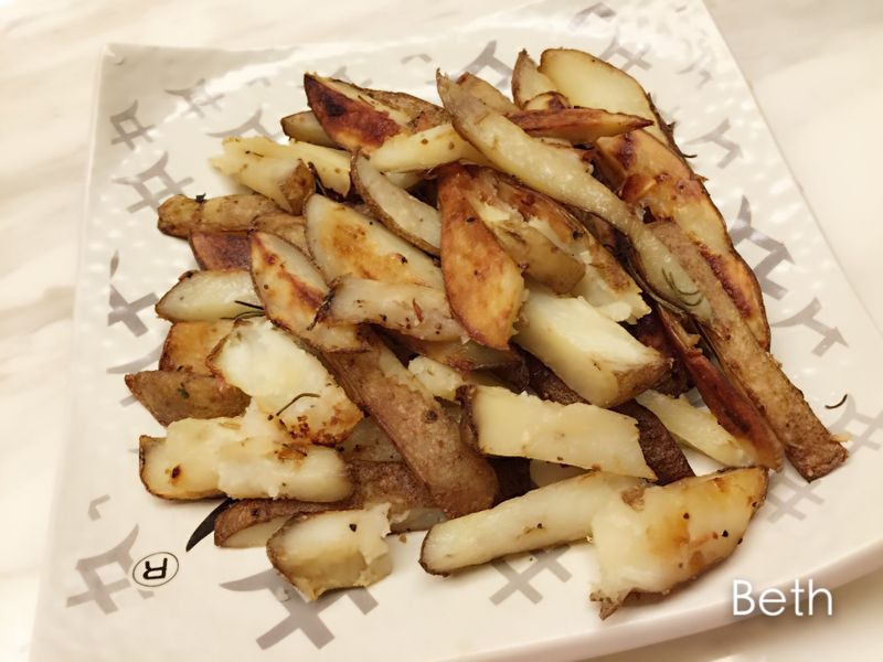 烤箱料理 - 鵝油迷迭香薯條