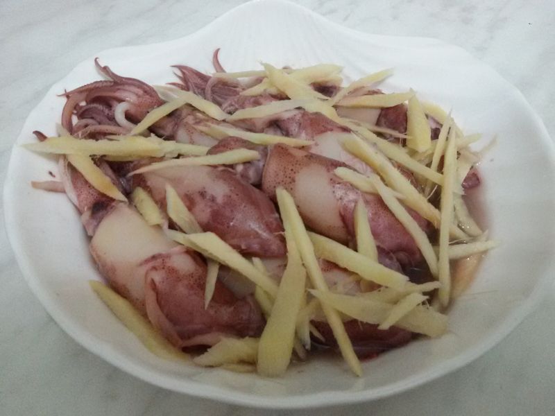 清蒸薑絲小捲