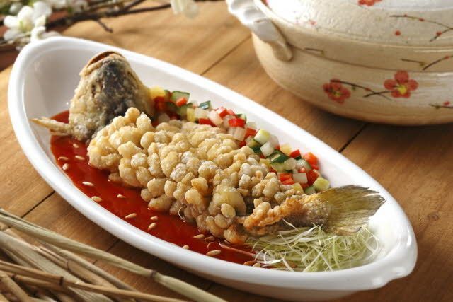 茄汁紅燒黃魚