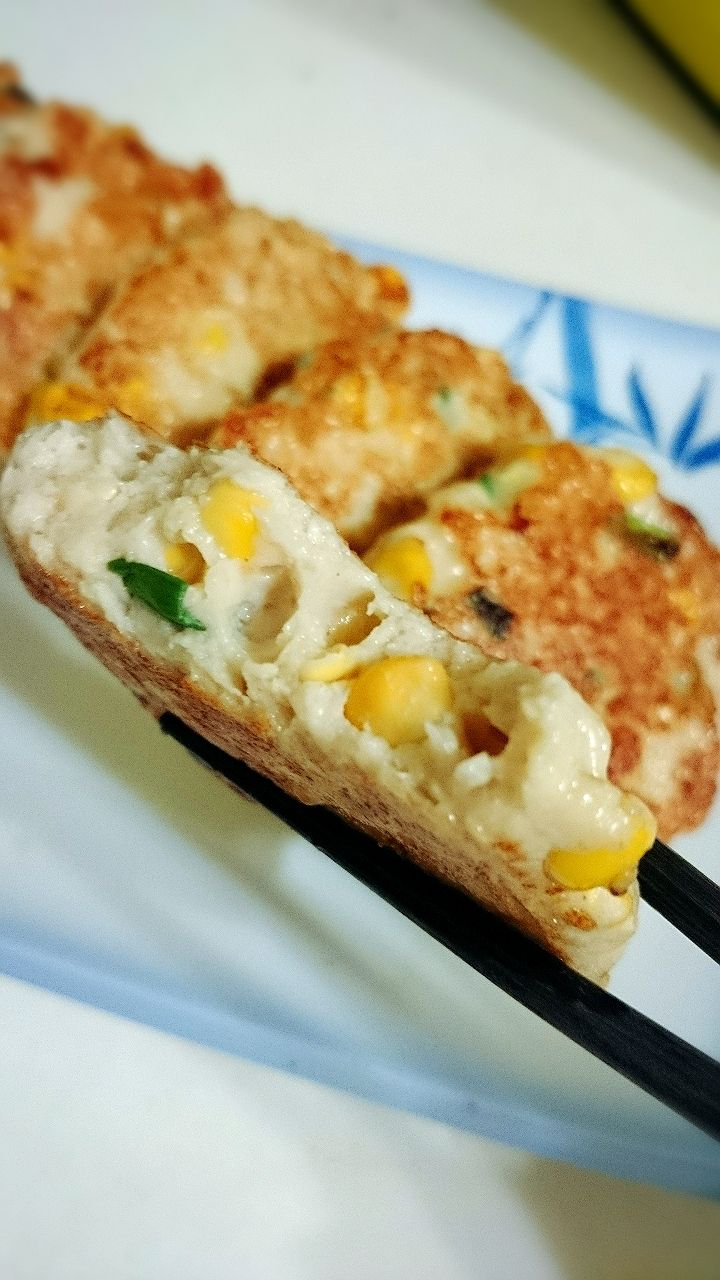 玉米煎雞塊
