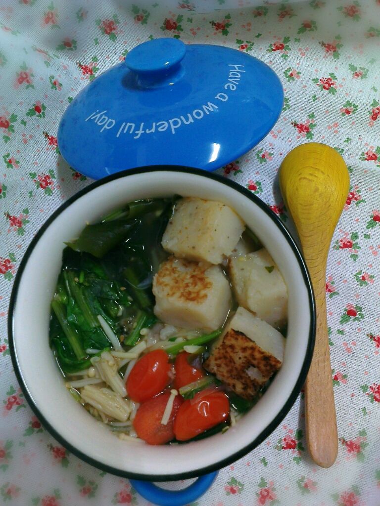 無鹽料理 - 蘿蔔糕湯