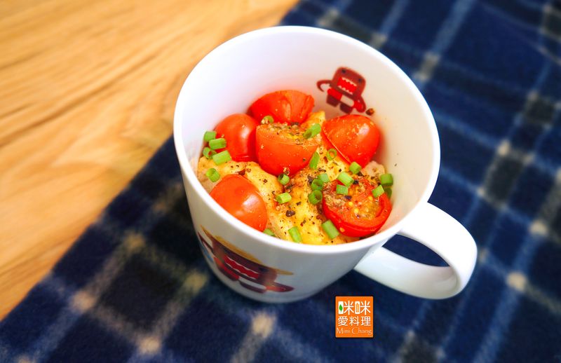 Mimi♥番茄蛋土司【馬克杯料理】
