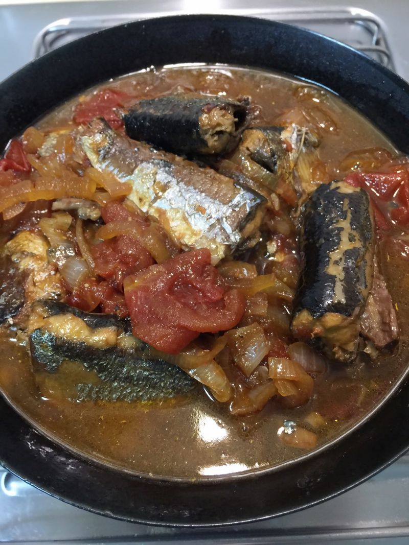 茄汁秋刀魚