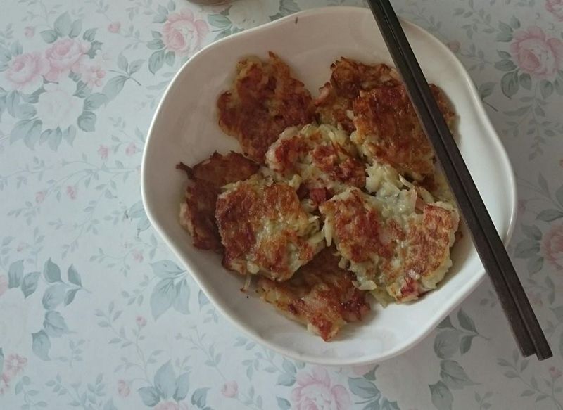 煙肉煎薯餅