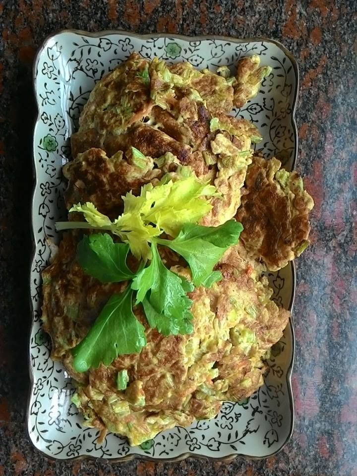 芹菜煎蛋