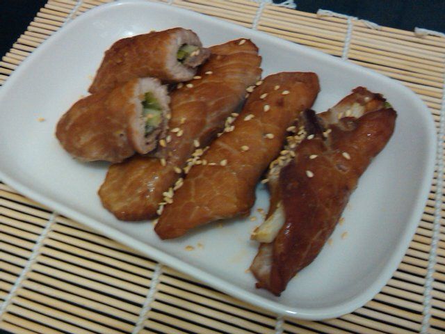 烤青蔥肉捲[烤箱/省事/懶人]