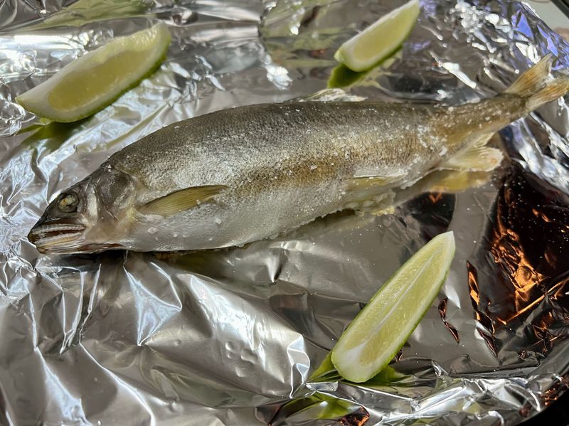 鹽烤香魚
