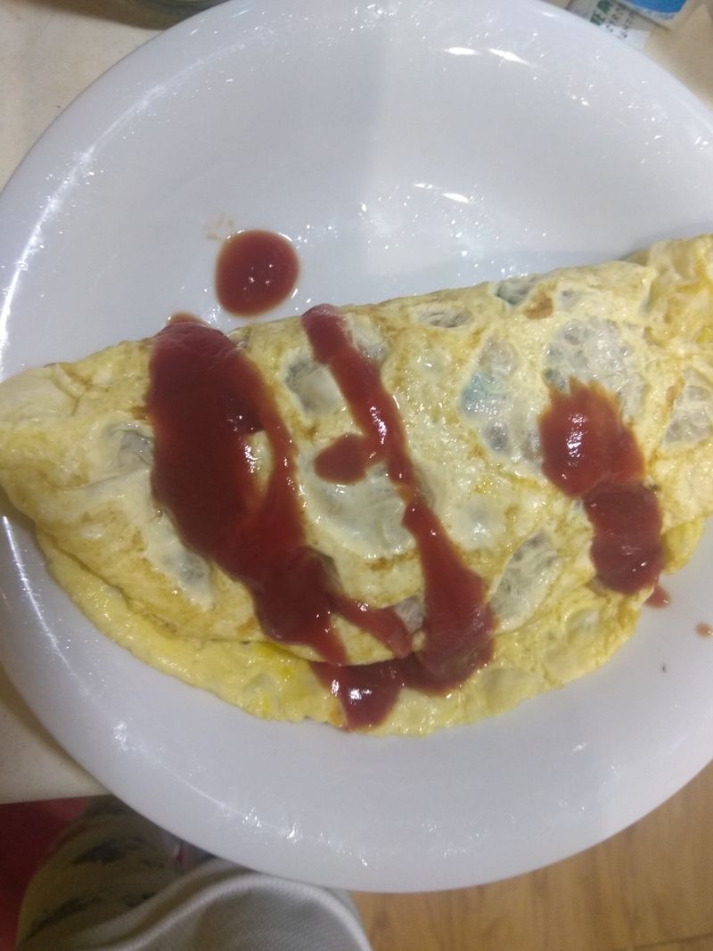 小卷蛋包飯
