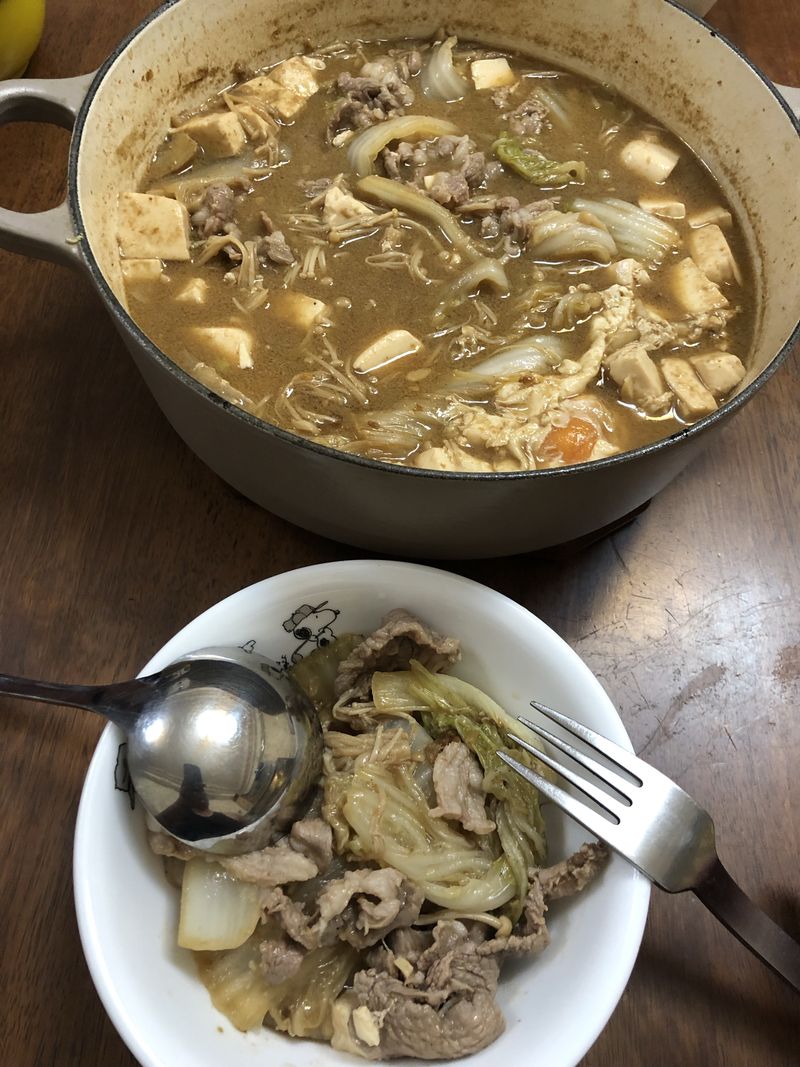 簡單的羊肉鍋
