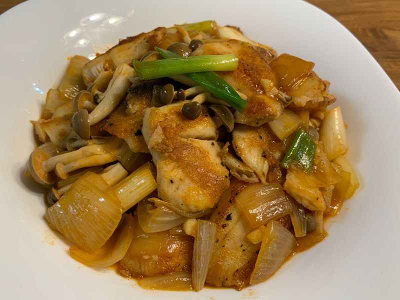 茄汁鯛魚片