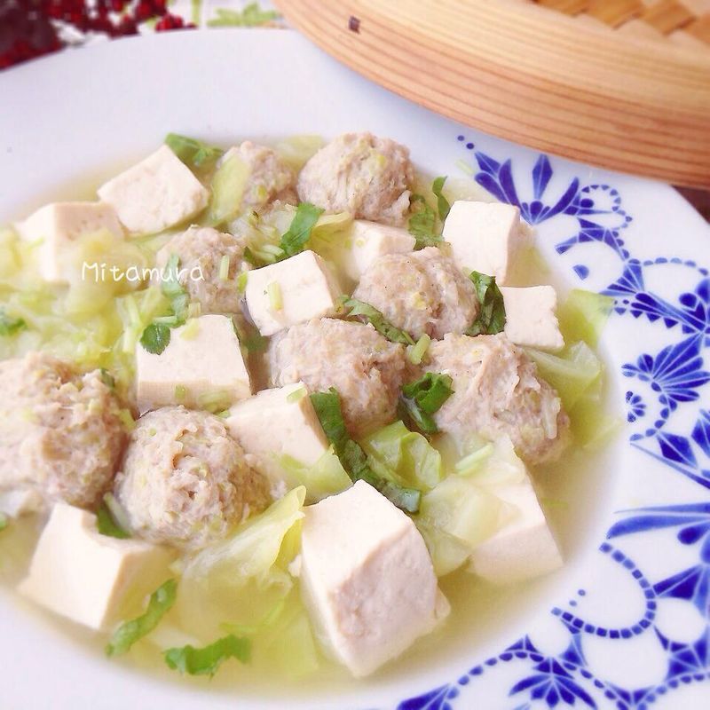 肉丸豆腐清湯